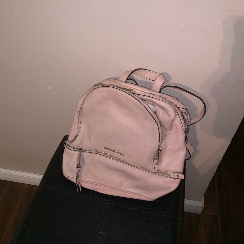 Baby Pink Michael Kors Backpack